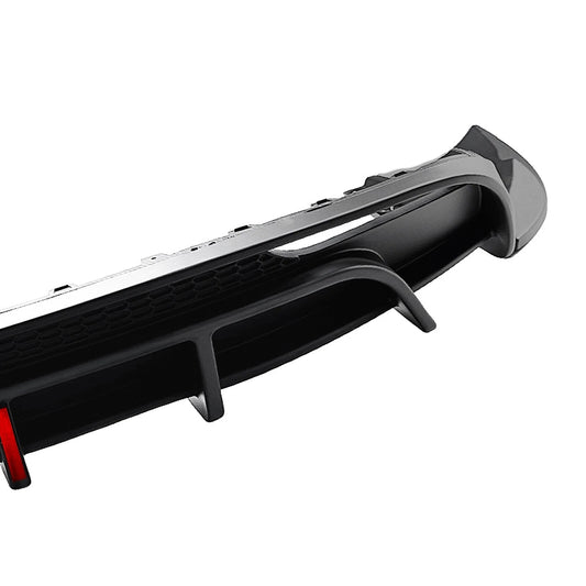 1x Matte Black Rear Bumper Diffuser for Tesla Model 3 (2024-2025)
