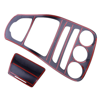 Center Console Shift Knob Gear Shift Frame Set for Benz C W205 GLC X253