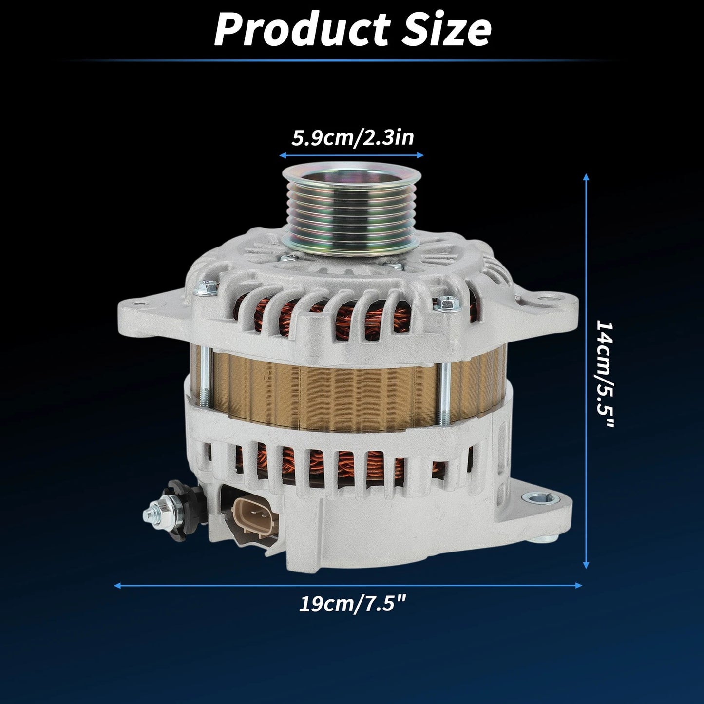 Alternator for Nissan Murano, Pathfinder, Infiniti QX60, JX35 (2011-2021)