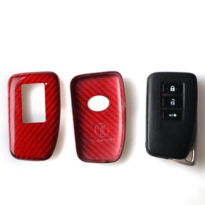 Carbon Fiber Key Case Cover for Lexus IS ES GS