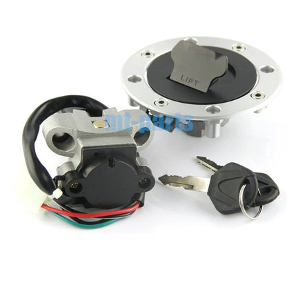 Ignition Key Switch & Fuel Tank Cap Set for Suzuki RF900, GSF250, RGV125 (1994-1999)