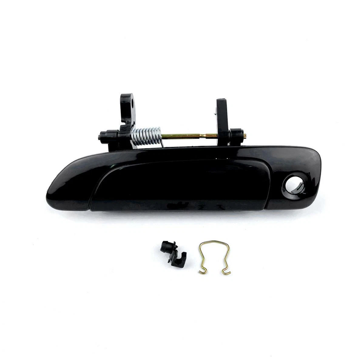 Outer Door Handle Black Set 4 Fits Honda Civic Dimension ES EM 4D SED 2001-05