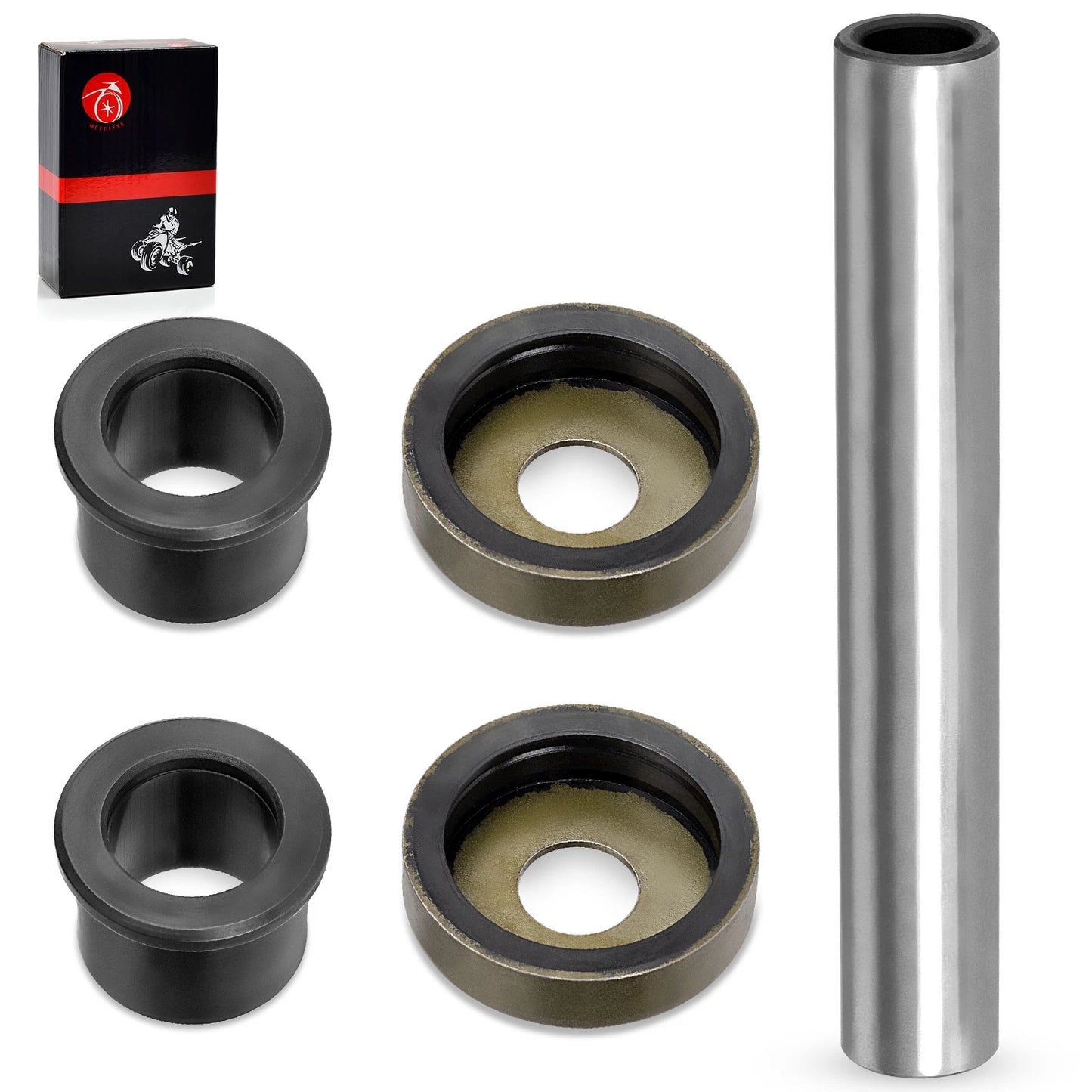 Top J-Arm Bearing Bushing Rebuild Kit for Yamaha Banshee 350 (1987-1990)