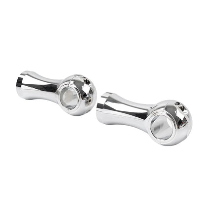 Handlebar Riser Clamp Mount Kit 4" Chrome for Harley Dyna Softail (2006-2023)
