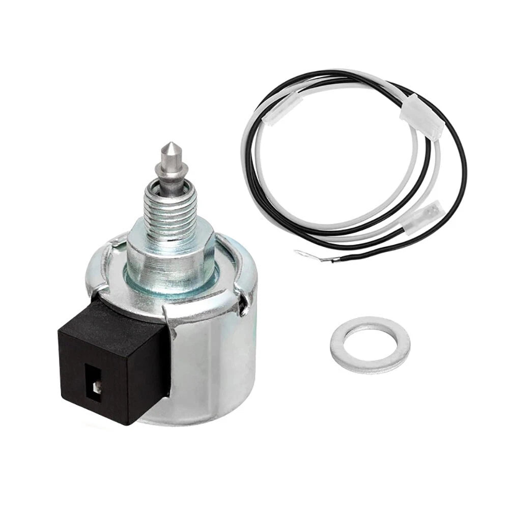Fuel Shut-Off Solenoid for Briggs & Stratton, John Deere, Husqvarna Engine