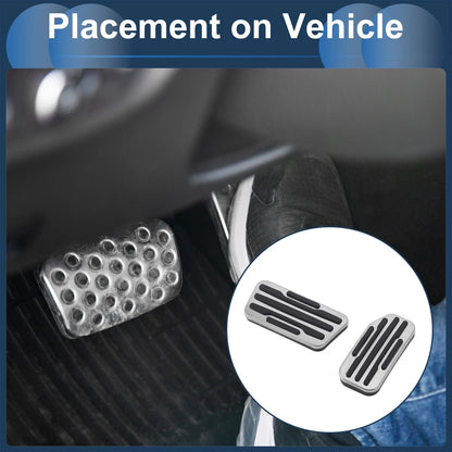 2 Pcs / Automatic Foot Accelerator Pedal Covers for Buick Excelle GT (2015–2019)