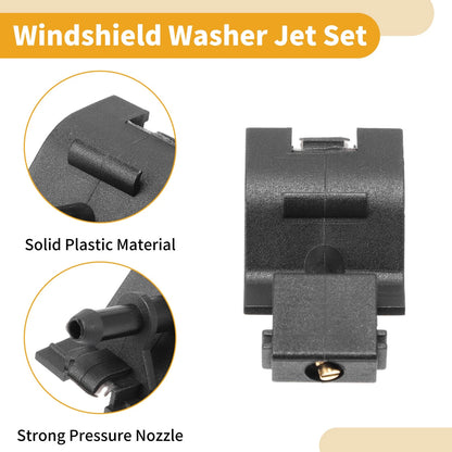 Windshield Washer Nozzle Kit for Toyota 4Runner (2010-2023) - 1 x Fluid Hose