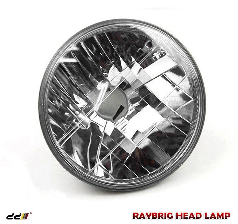 Chrome Round Headlight for Land Cruiser 70 BJ70 FJ75 HZJ75 HZJ78 (1984-2023)