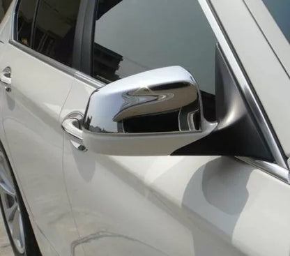 Chrome Side Door Mirror Covers for BMW 5 Series F10 (2011-2016)