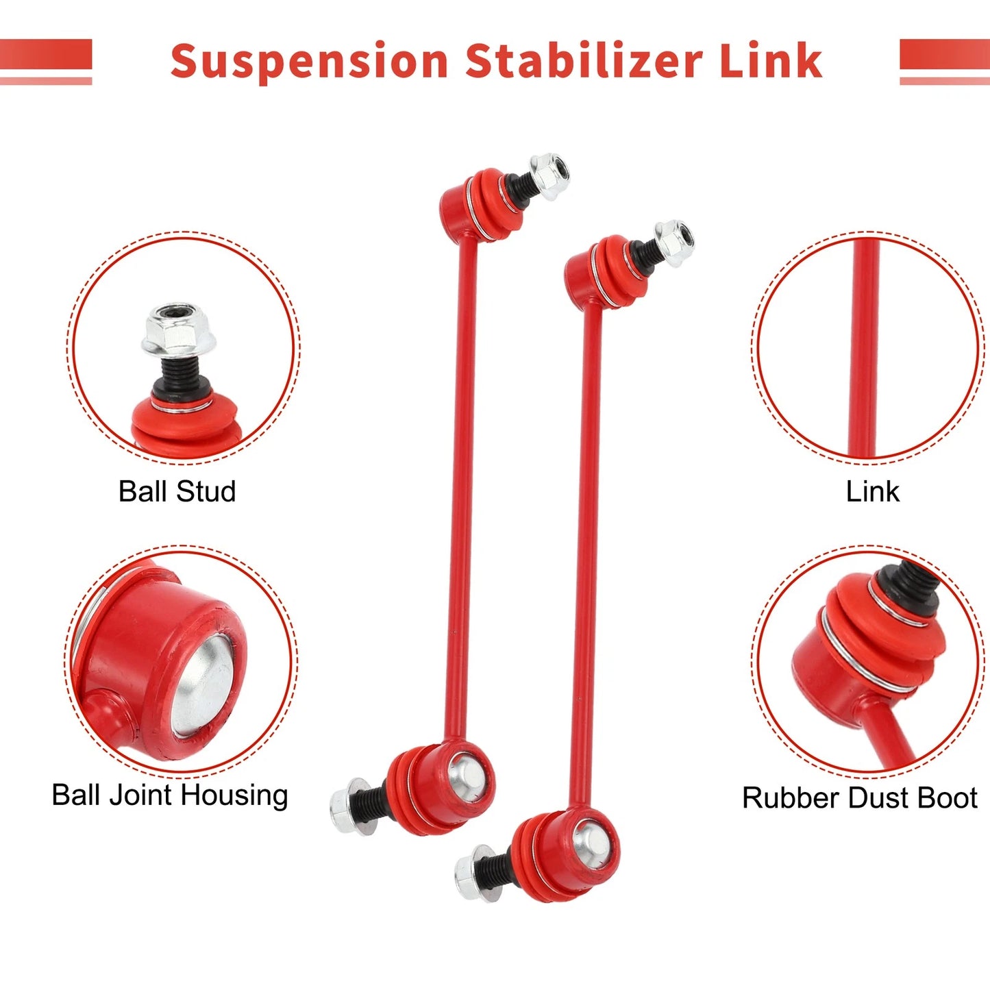 Front Sway Bar Link Kit for GMC Terrain (2010-2012)