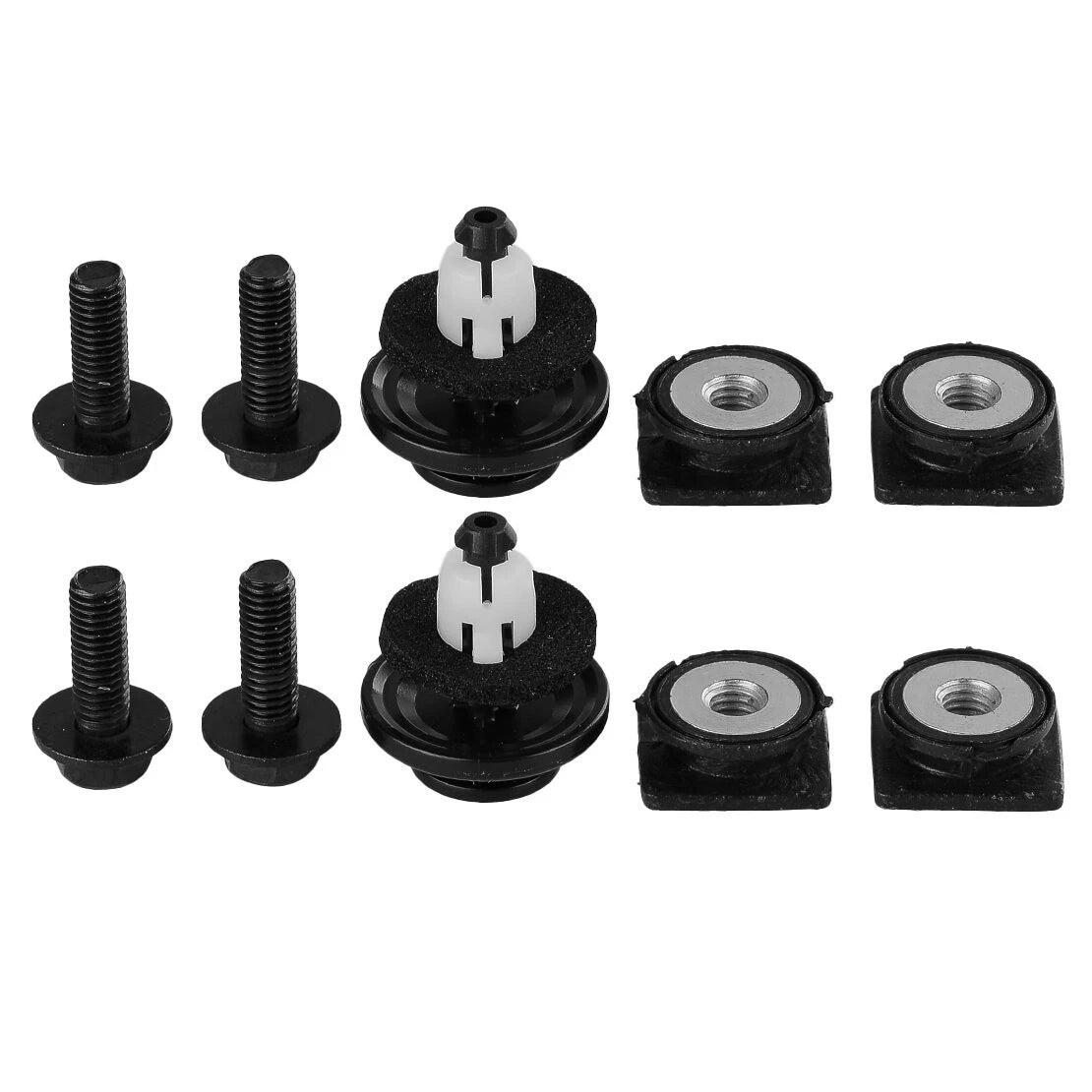 Set of 2 Tailgate Spoiler Screw Grommet Clips for Honda