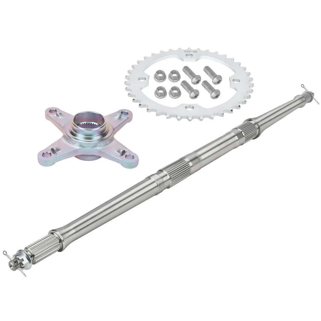 Rear Axle Shaft & Sprocket Hub Collar for Yamaha Raptor 350 YFM350 (2004–2013)
