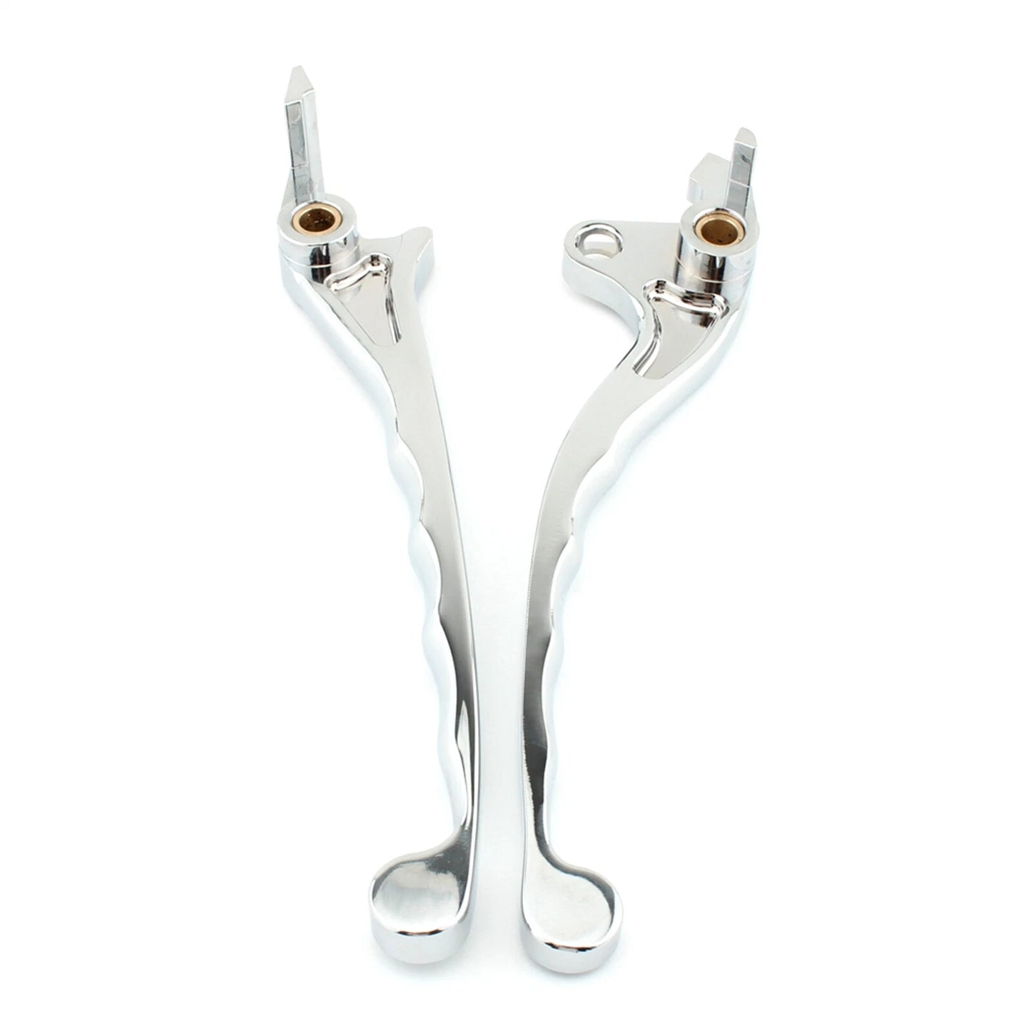 2 x Chrome Brake Clutch Levers for Honda Goldwing GL1500 (1990-2000)