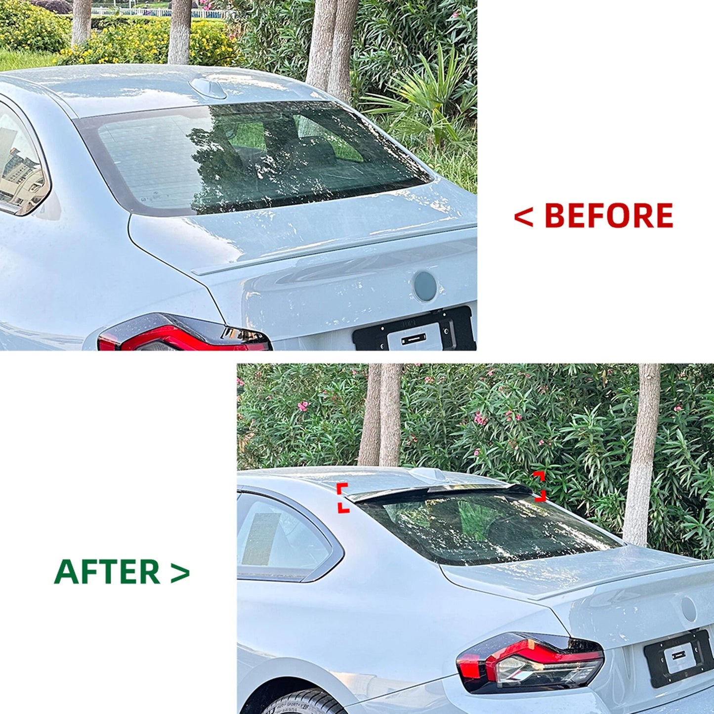 Rear Boot Spoiler Lip for BMW 2 Series G42 G87 Coupe M240 (2022-2024)