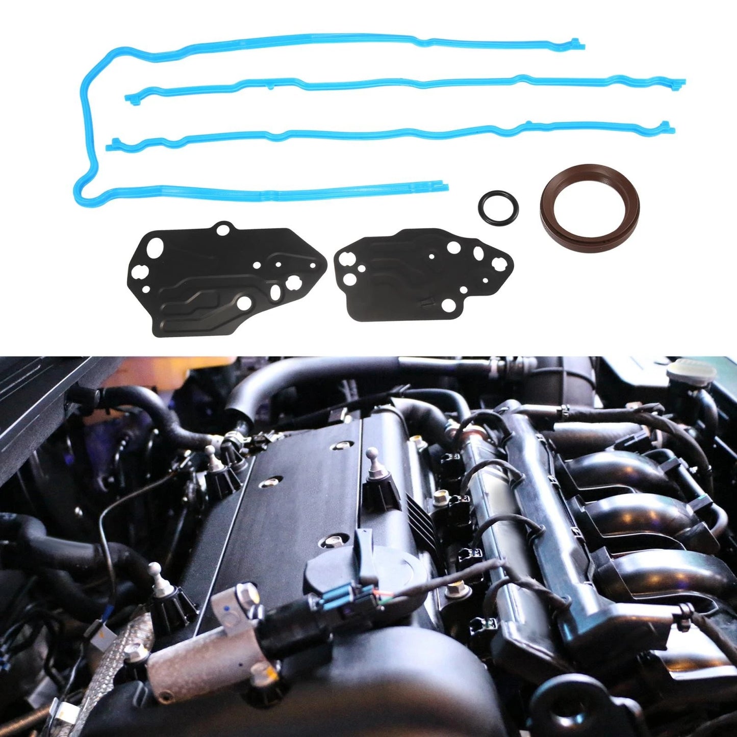 Timing Cover Gasket Set for Ford F250 F350 Lincoln Triton (2005-2014)