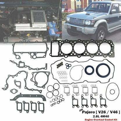 Gasket Kit for Mitsubishi Pajero NH-NL V26W V46W 2.8L 4M40 (1997-2000)