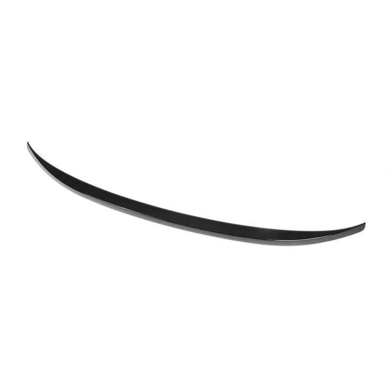 Black Rear Middle Trunk Spoiler Wing Trim Fit For BMW X3 X3M IX3 2018-2023