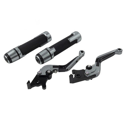 Titan Extendable Brake Clutch Levers Grips Set for Suzuki GSX1400 (2001-2008)