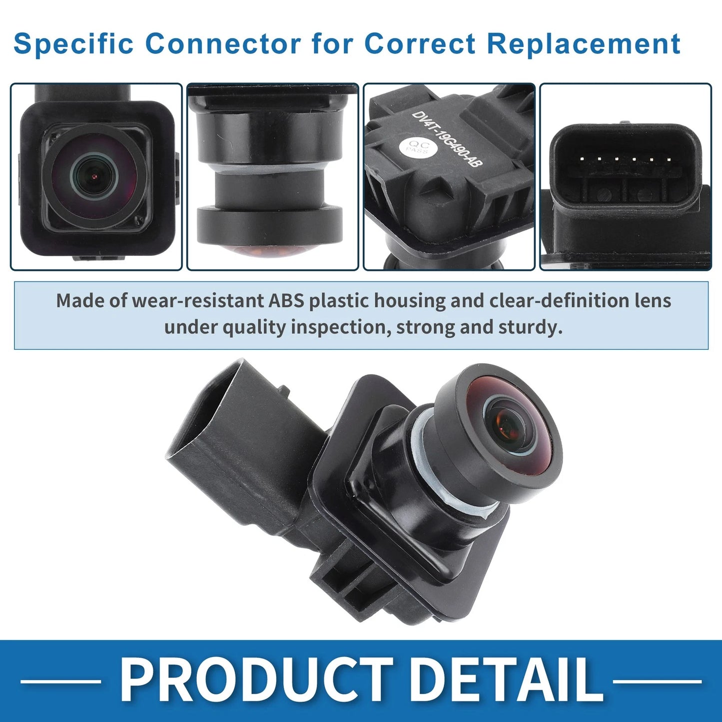 Rear View Park Assist Backup Camera for Ford Escape Kuga (2013-2017)