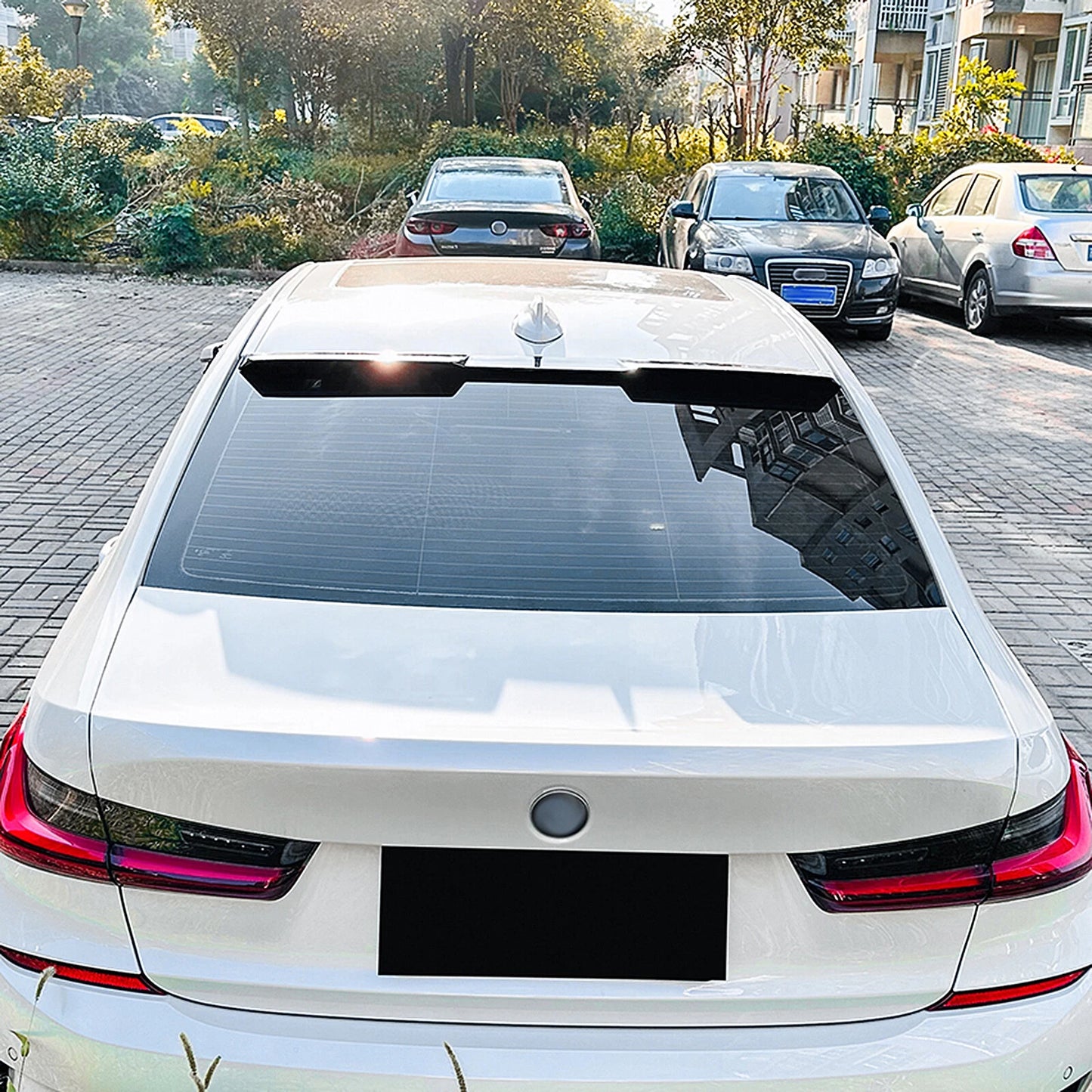 1PC Gloss Black Rear Boot Spoiler for BMW G20 G80 M3 (2019-2024)
