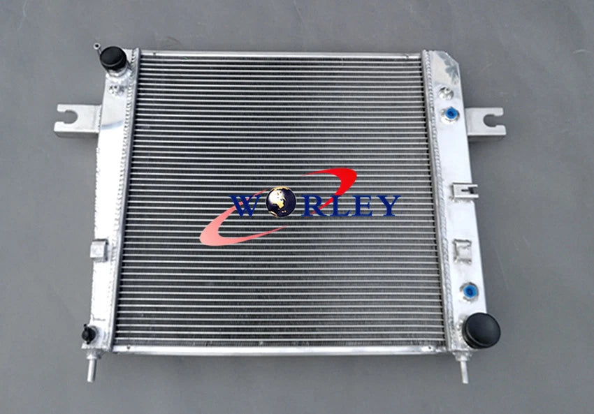 Aluminum Radiator & Fan for Jeep Cherokee Liberty KJ 3.7L V6 (2001-2008)