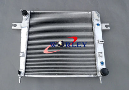 Aluminum Radiator & Fan for Jeep Cherokee Liberty KJ 3.7L V6 (2001-2008)
