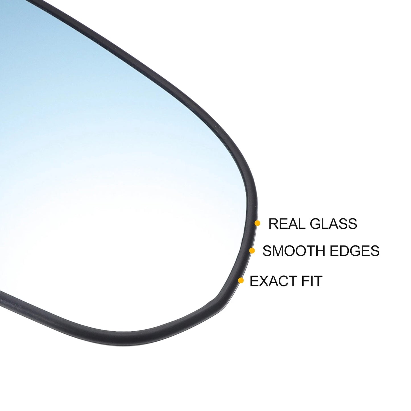 Right Side Blue Heated Mirror Glass for Honda Odyssey (2006-2008)