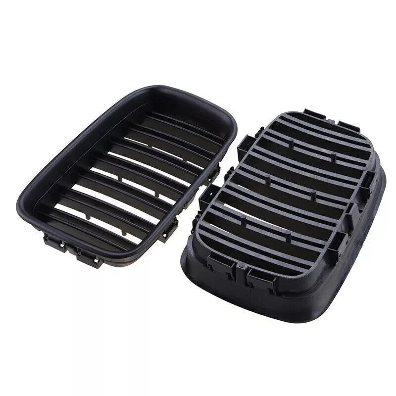 Front Matte Black Kidney Sport Hood Grille for BMW E36 318i 325i (1992-1996)