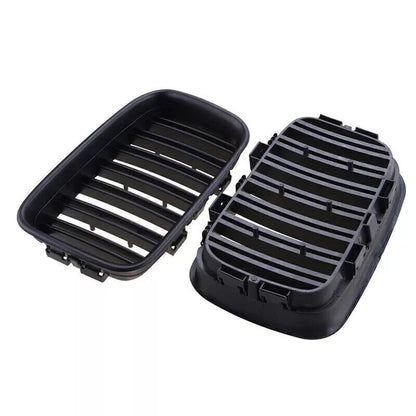 Front Matte Black Kidney Sport Hood Grille for BMW E36 318i 325i (1992-1996)
