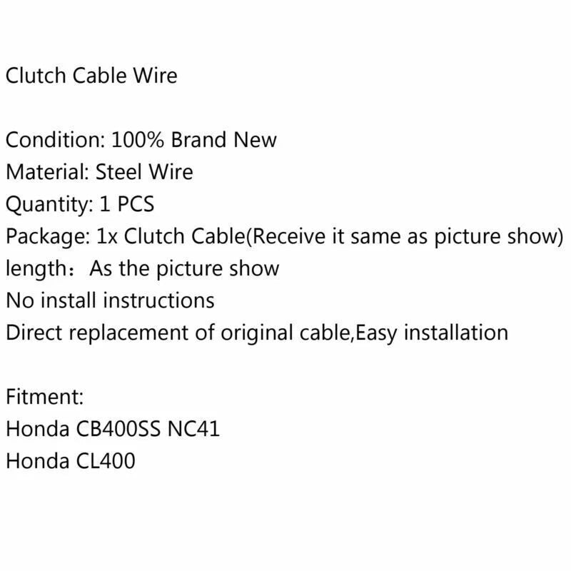 Clutch Cable for Honda CB400SS NC41 (2008-2016)
