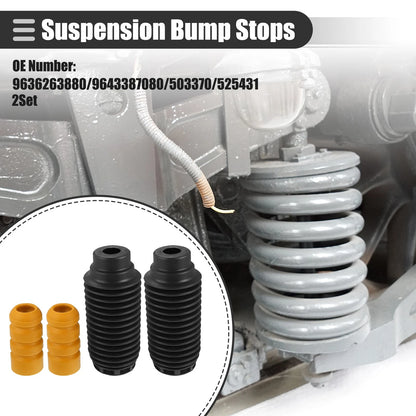 Front Suspension Bump Stop Shock Absorber Boots for PEUGEOT