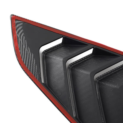 Window Louvers Scoop Cover for Ford Mustang S650 GT (2024-2025)
