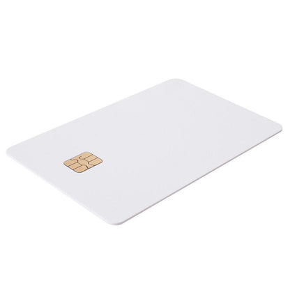 5 x ISO PVC Blank Smart Card for SLE4442 Chip Safety - Compatible with Various Models
