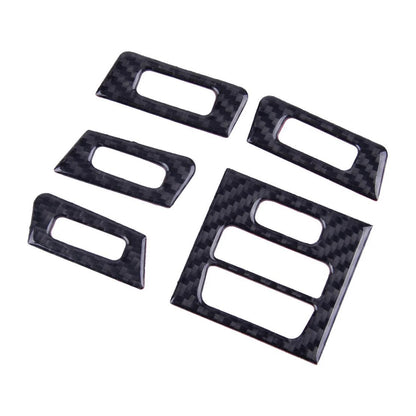 Carbo Fiber ABS Interior Air Vent Outlet Trim for BMW E90 E92 E93 (2007-2013)