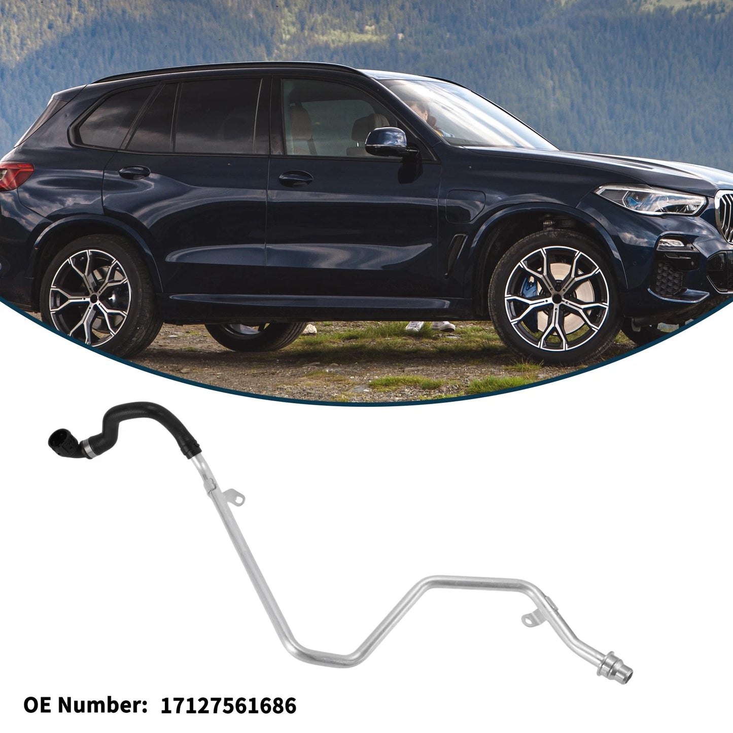 Radiator Hose for BMW X5 2007-2010 Cooling Hose (2007-2010)