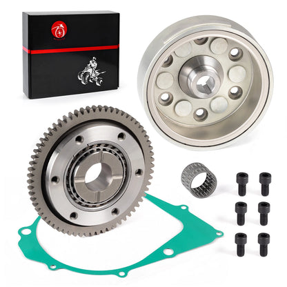 Starter One Way Clutch w/ Flywheel for Yamaha Warrior 350 1990-2001 YFM350