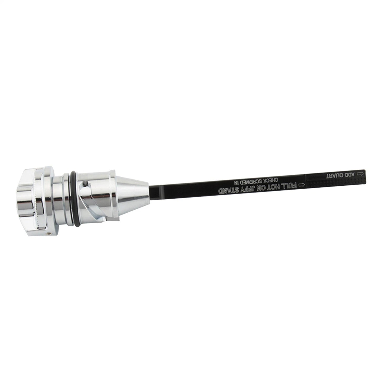 1pc Chrome Aluminum Oil Dipstick Fill Plug for Harley Softail Fat Boy (2000-2023)