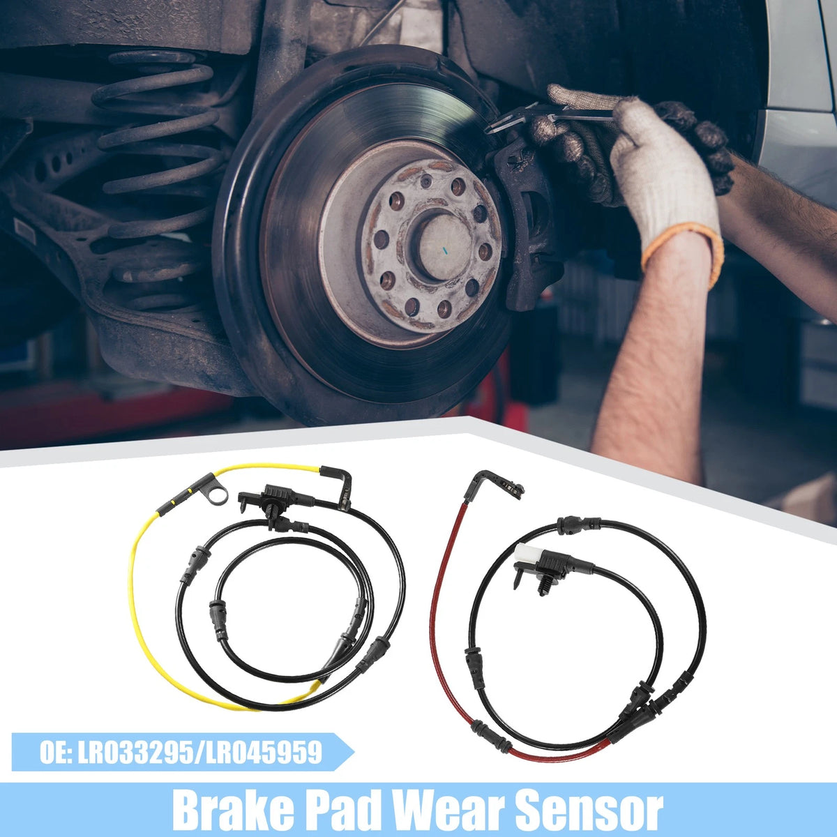 Brake Pad Wear Sensor Lead  for Land Rover Black Red Yellow
