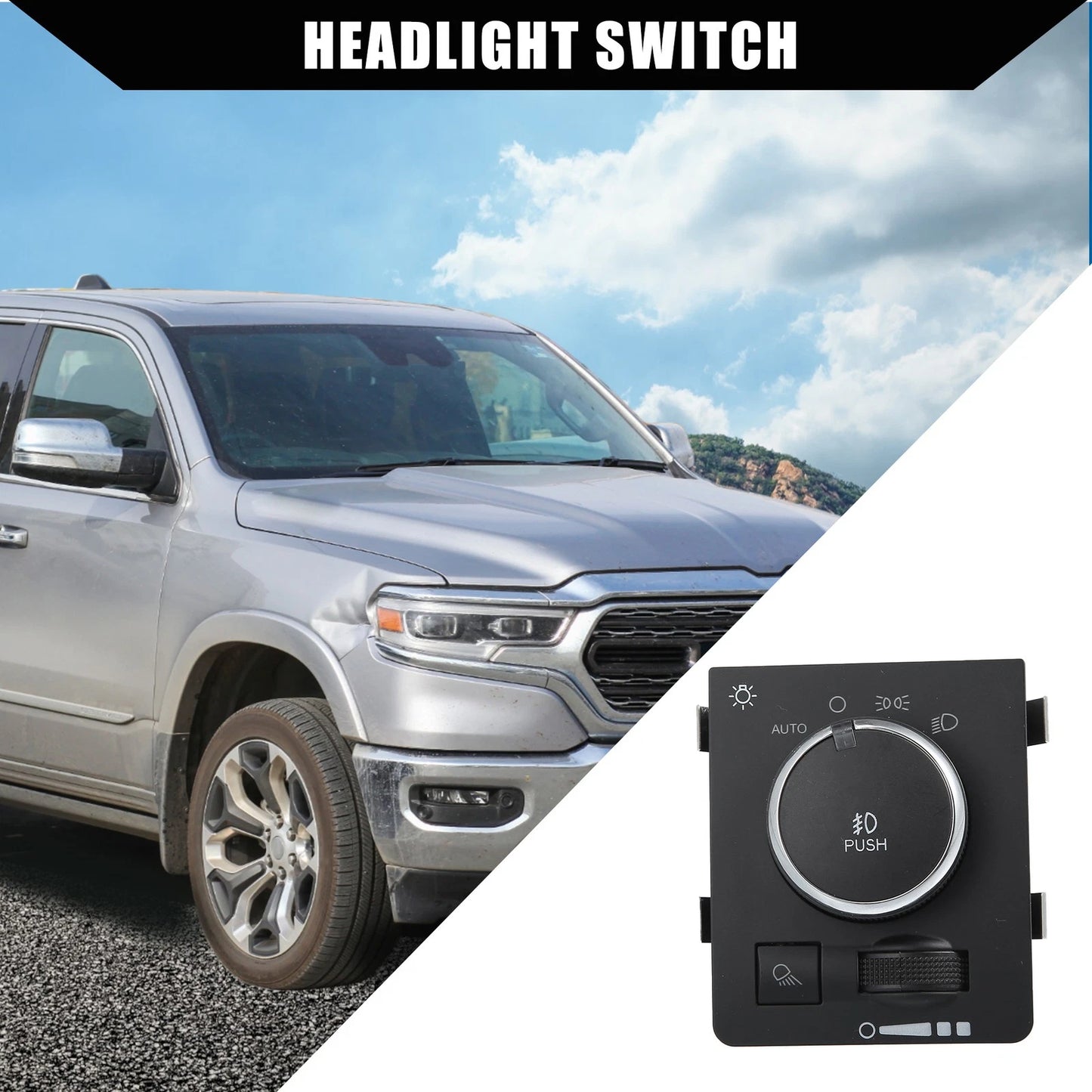 Headlight Switch for Dodge Ram 1500 2500 3500