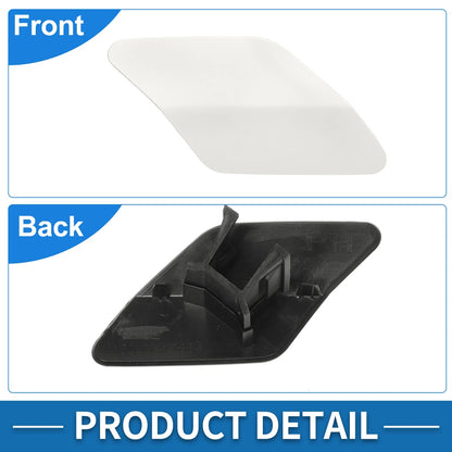 Front Right Washer Nozzle Cover Cap for BMW X6 (2015 - 2019) White