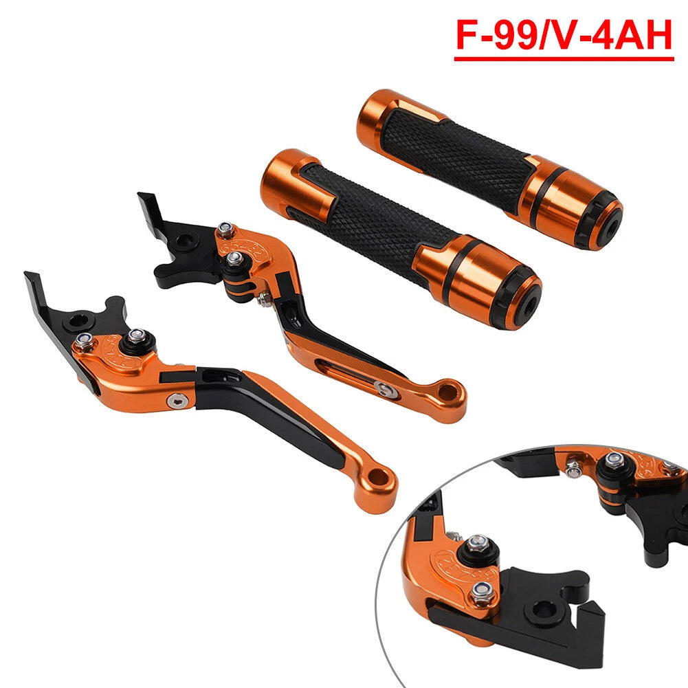 Orange Extendable Brake Clutch Levers for Honda CBR1000RR-R/SP (2020-2023)