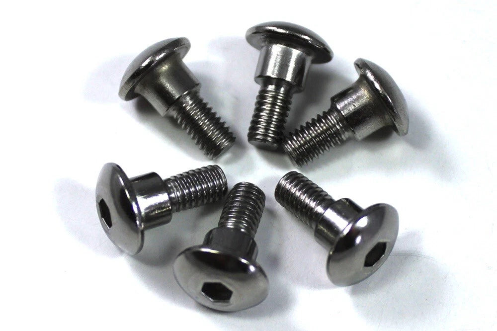 10x Honda m6 16mm Stainless Bolts 6mm Shoulder Step for Honda