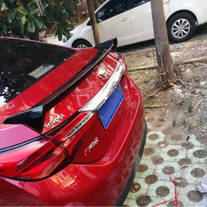 Black Rear Boot Spoiler Wing for Toyota Corolla (2014-2018)
