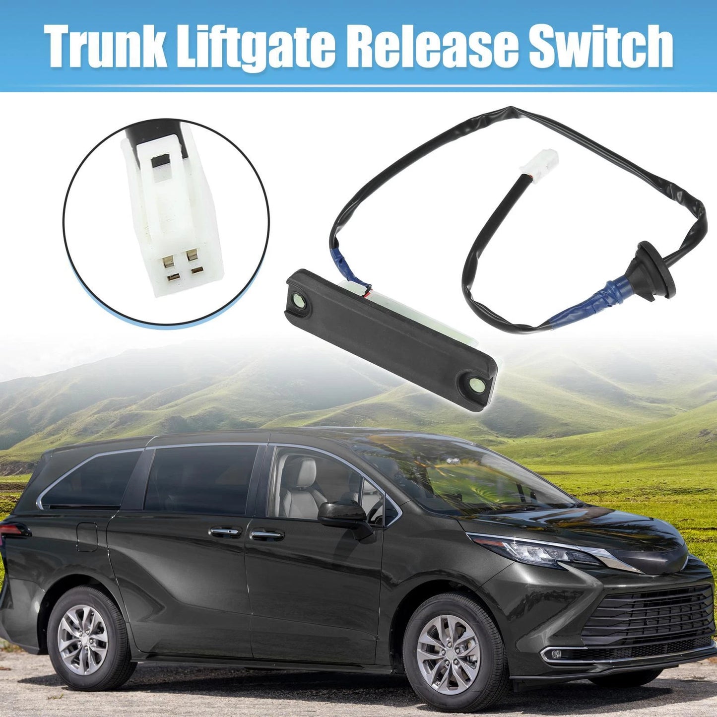 Trunk Liftgate Release Switch for Toyota Sienna, Lexus (2004-2020)