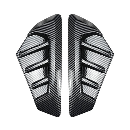 Pair Carbon Style Front Side Fender Vent Scoop Cover for BMW X5 (2023–2025)