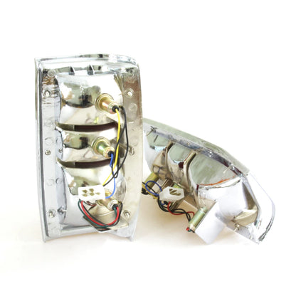 Chrome Tail Lights for Mitsubishi  Strada 1987-1996