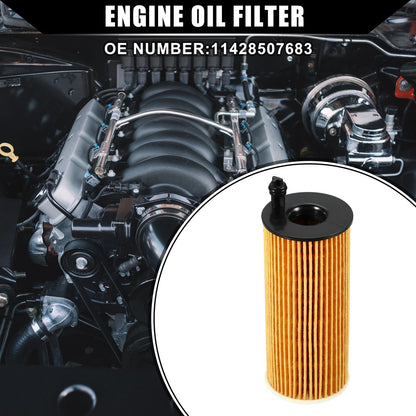 Engine Oil Filter for BMW 328d XDrive Sedan (2014-2018)