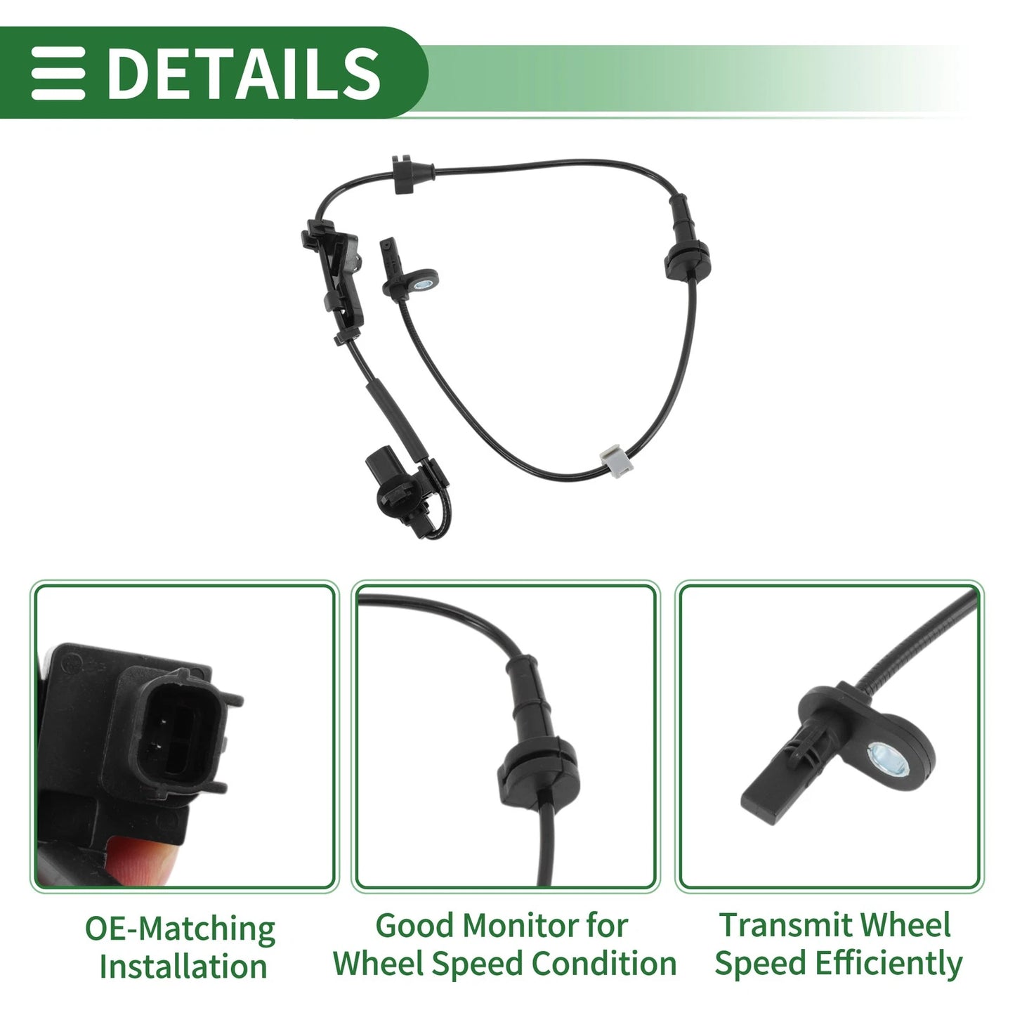 ABS Wheel Speed Sensor for Honda Accord (2018-2021) - 1 Pcs