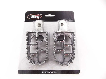 Silver Foot Pegs Set for Honda Z50 (1980-1999)
