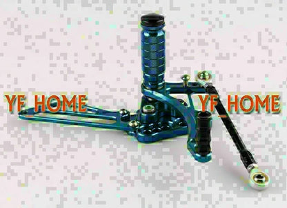 Rearsets Foot Pegs for Suzuki GSXR1000 K5 (2005-2006) - Blue